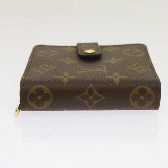 LOUIS VUITTON Monogram Compact Zip Wallet M61667 LV Auth am5633M - Picture 6 of 16